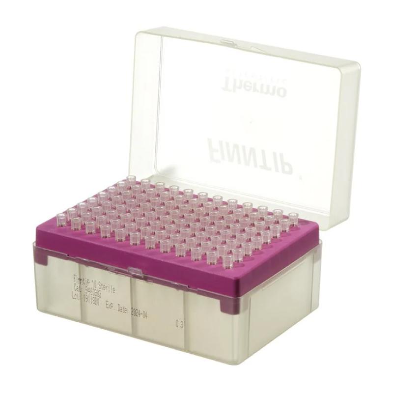 Наконечники Finntip™ Thermo Scientific™ об'ємом 10 мкл, стерильні, для ПЛР, в штативі, 10х96 шт./упаковка